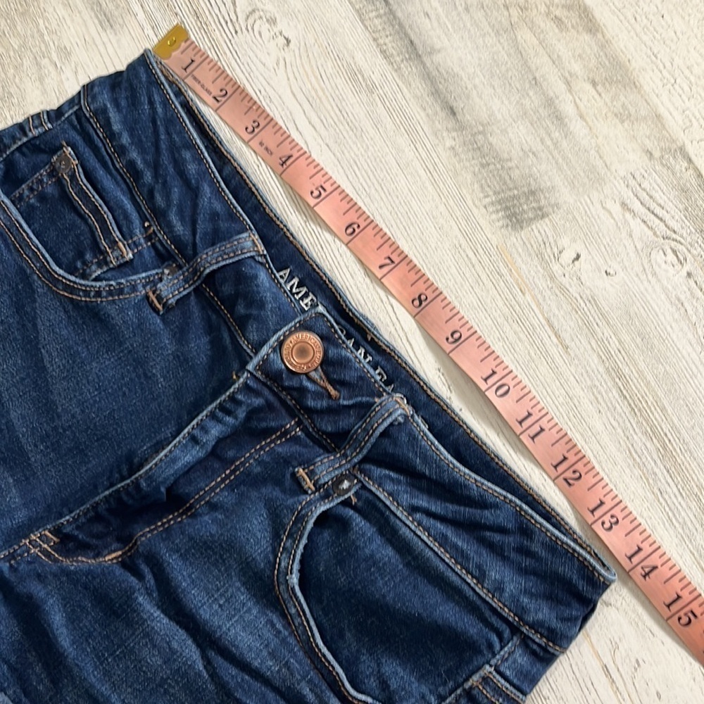 American Eagle hi rise shortie shorts size 6 - Picture 6 of 9